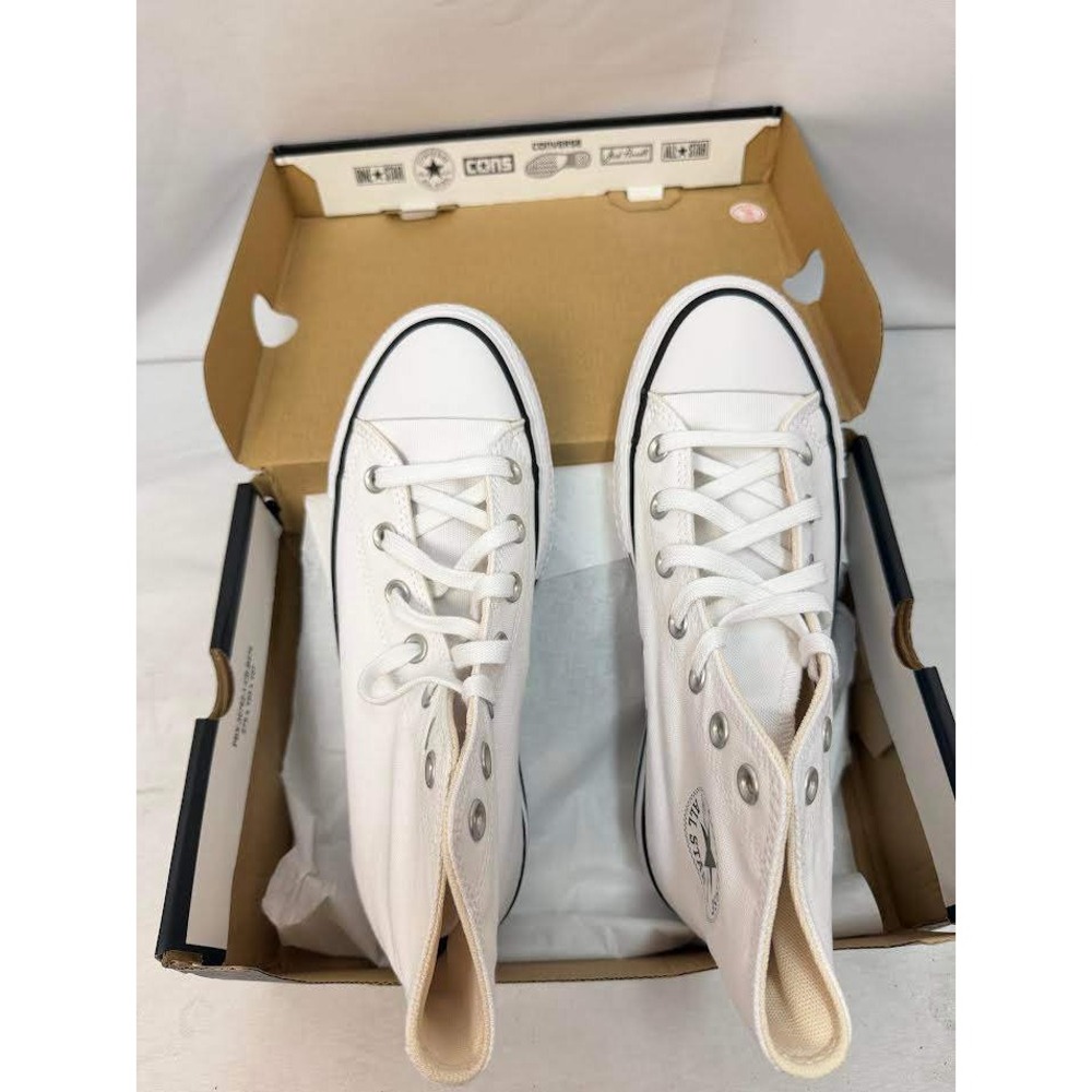Converse Chuck Taylor All Star Lift High Top White Platform Sneakers 560846F 7W - Picture 6 of 10
